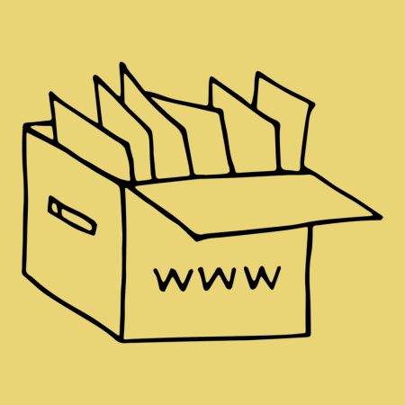 cartoon image of a filing box