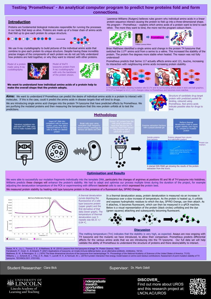 Image - summary depicting aims, methodology and results of UROS research project. Full project details are in accompanying IMPact paper hosted alongside image of this poster.